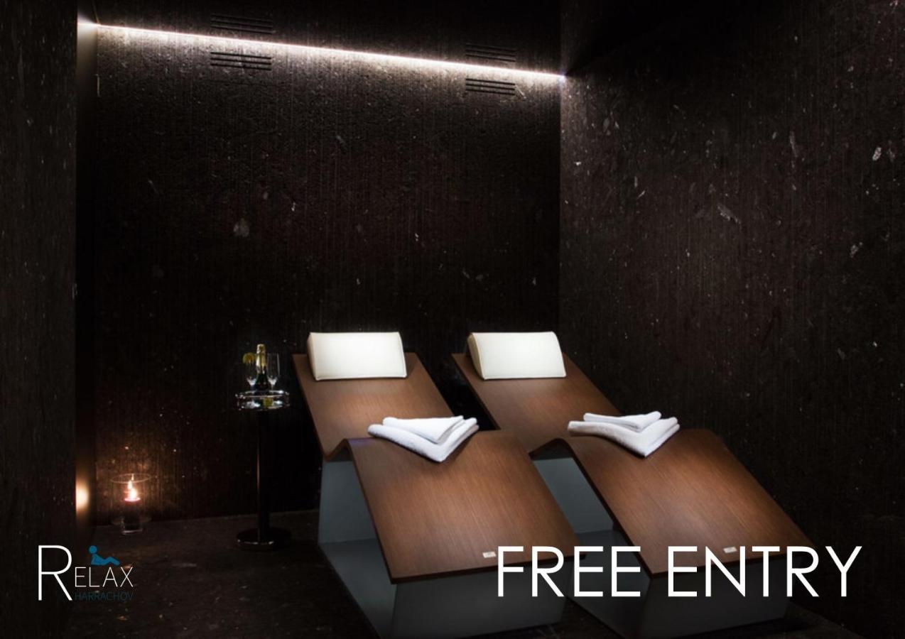 Relax Harrachov Apartments - Free Wellness Grotta Spa Exteriör bild